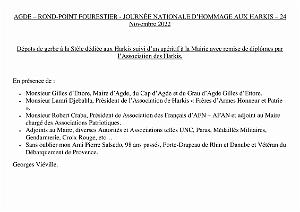 AGDE - Hommage aux Harkis - 24.09.2022 - 000